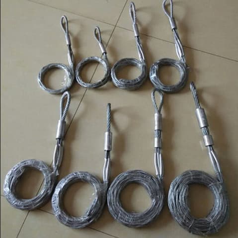 European standard cable socks _ wire mesh grips